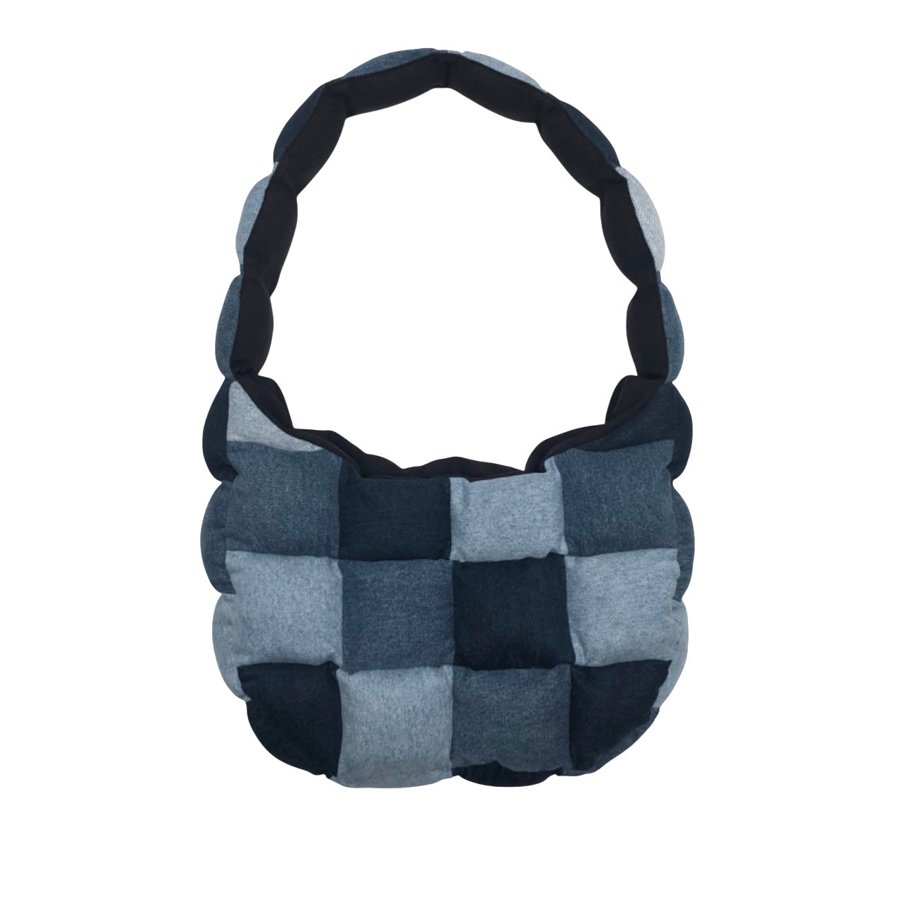 Sac crossbody en patchwork rembourré