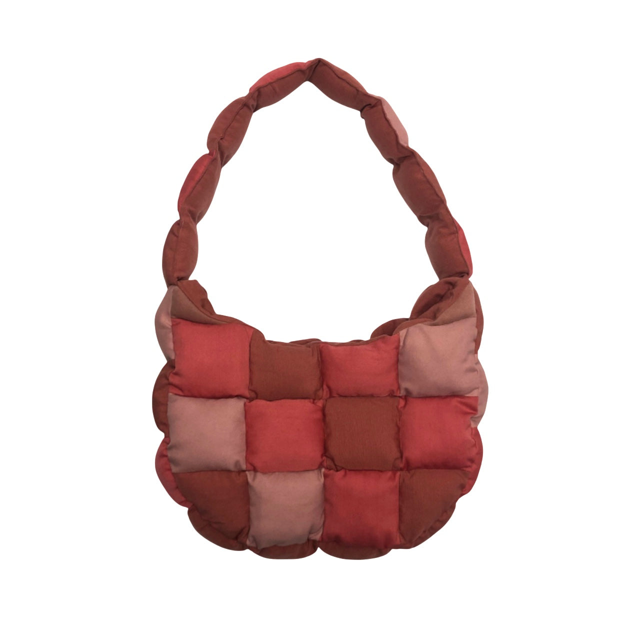 Sac crossbody en patchwork rembourré