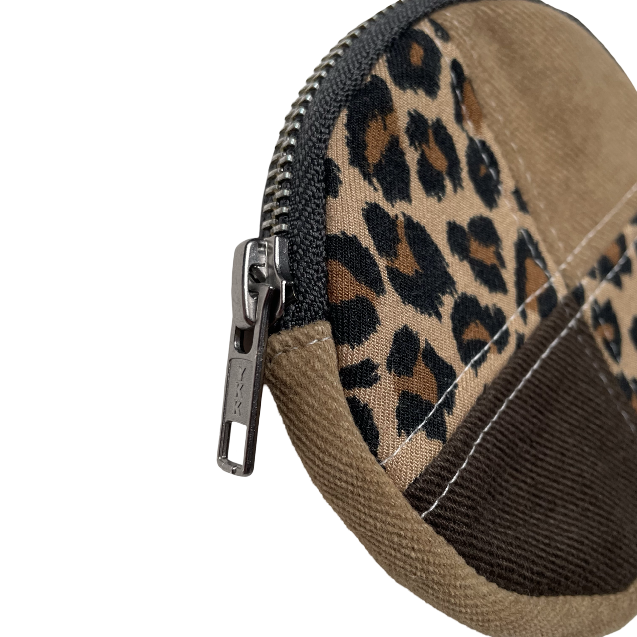 Porte-monnaie rond en patchwork