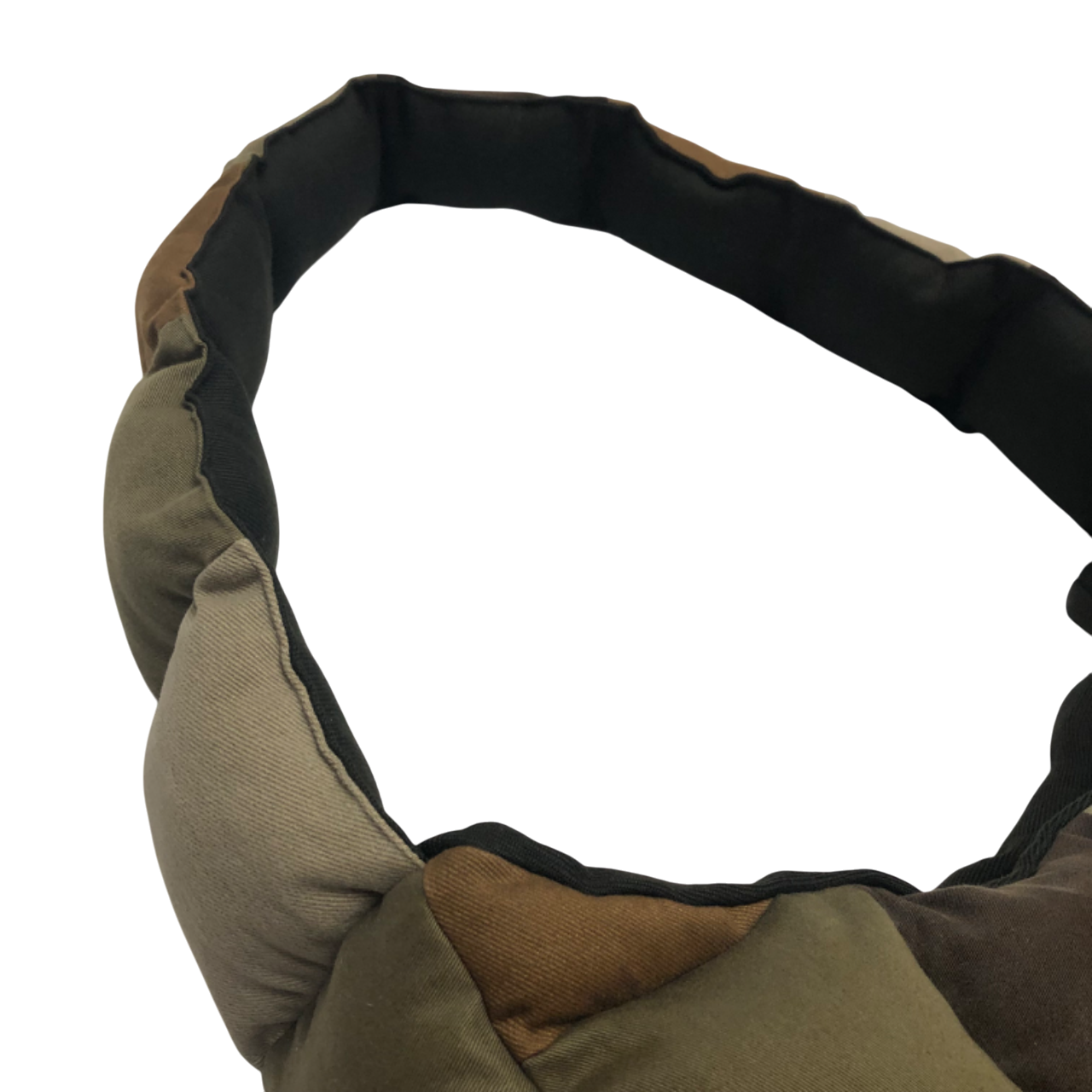 Sac crossbody en patchwork rembourré