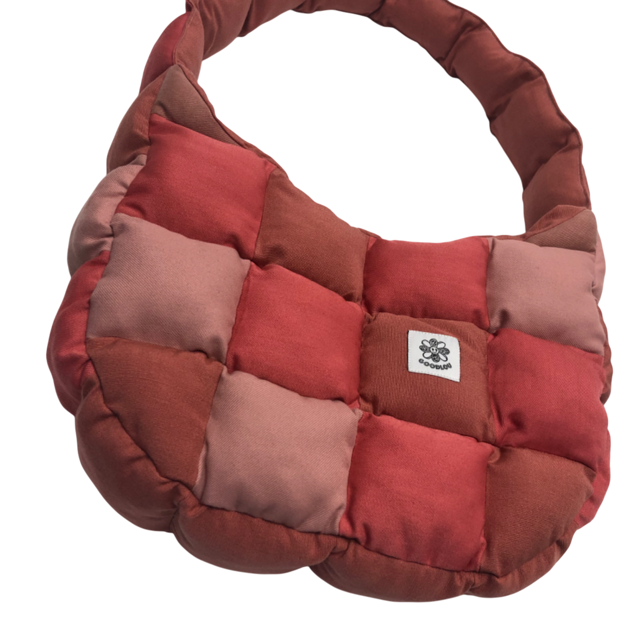Sac crossbody en patchwork rembourré