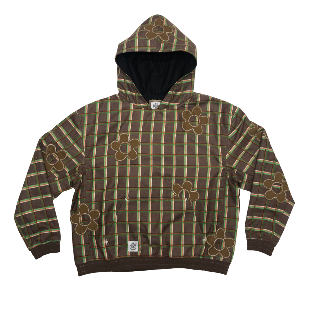 Pull à capuche fleur