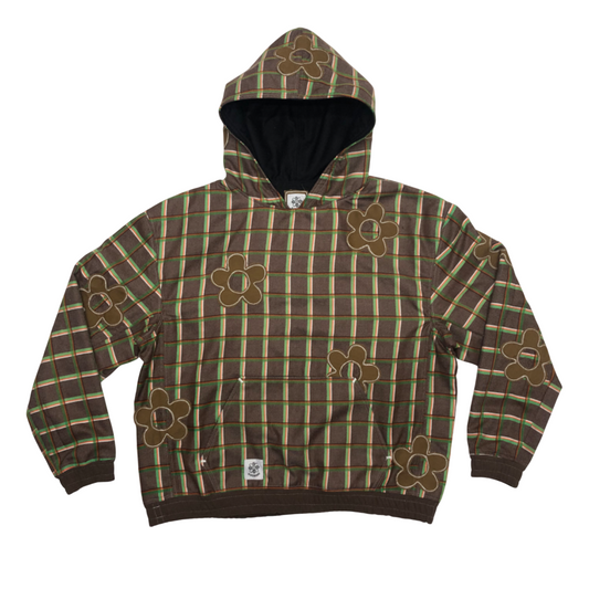 Pull à capuche fleur