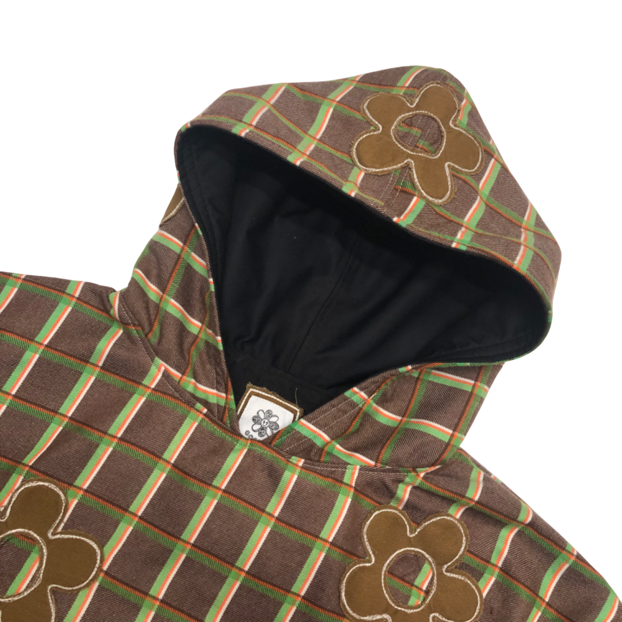 Pull à capuche fleur