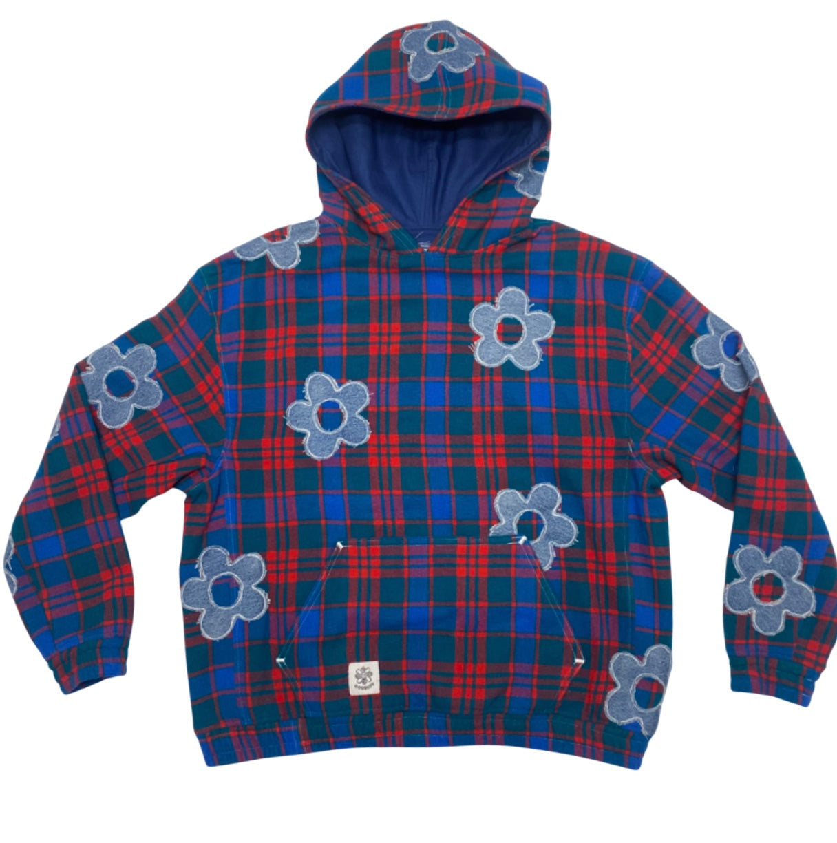 Pull à capuche fleur