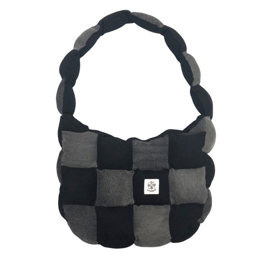 Sac crossbody en patchwork rembourré