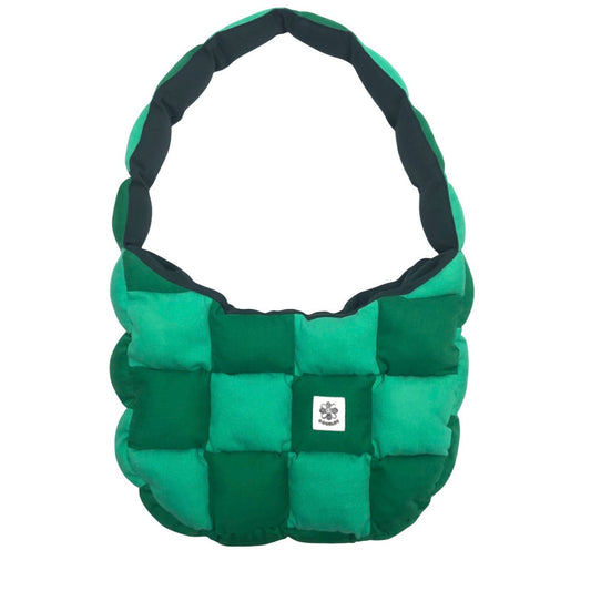 Sac crossbody en patchwork rembourré