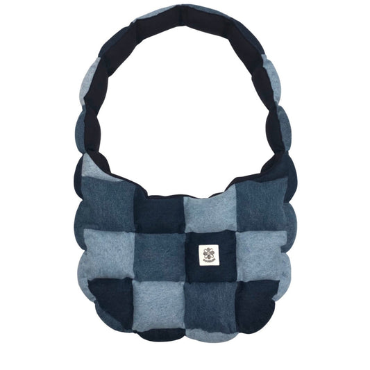 Sac crossbody en patchwork rembourré