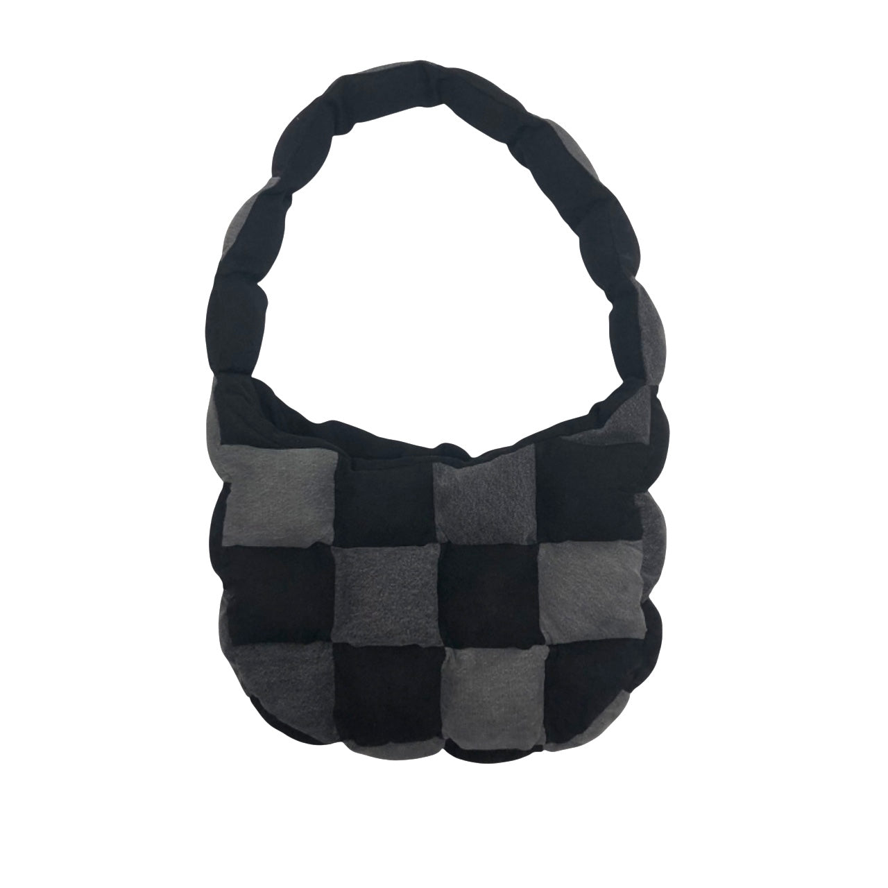 Sac crossbody en patchwork rembourré