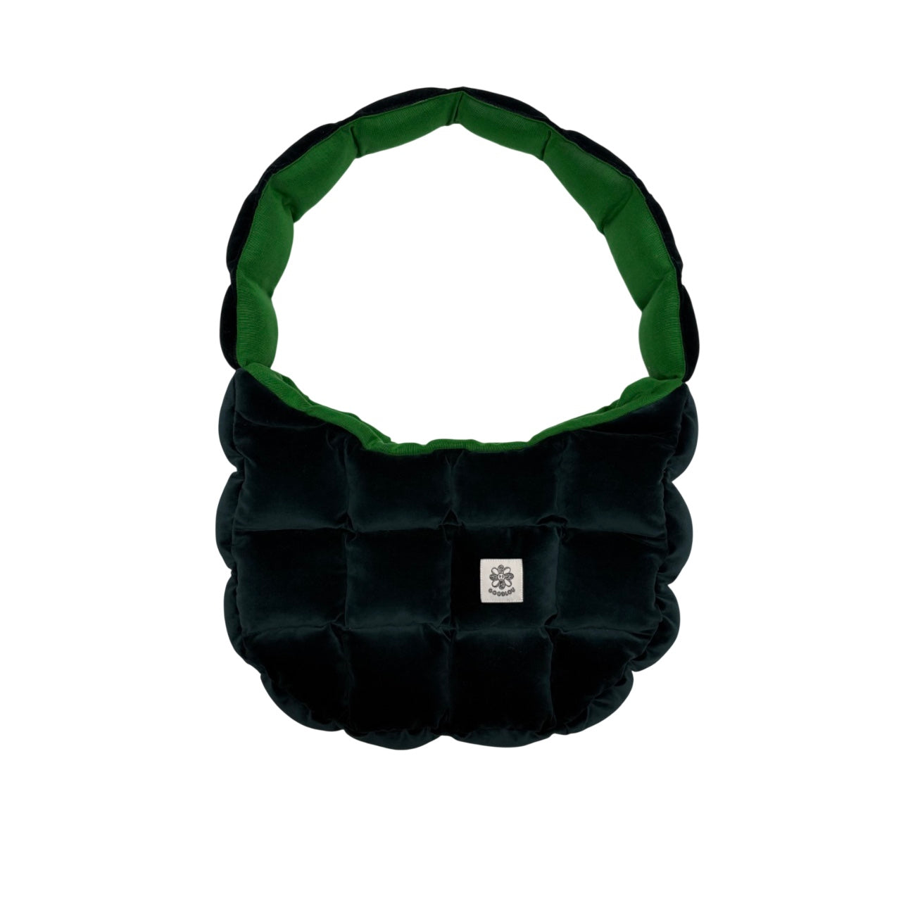 Sac crossbody en patchwork rembourré