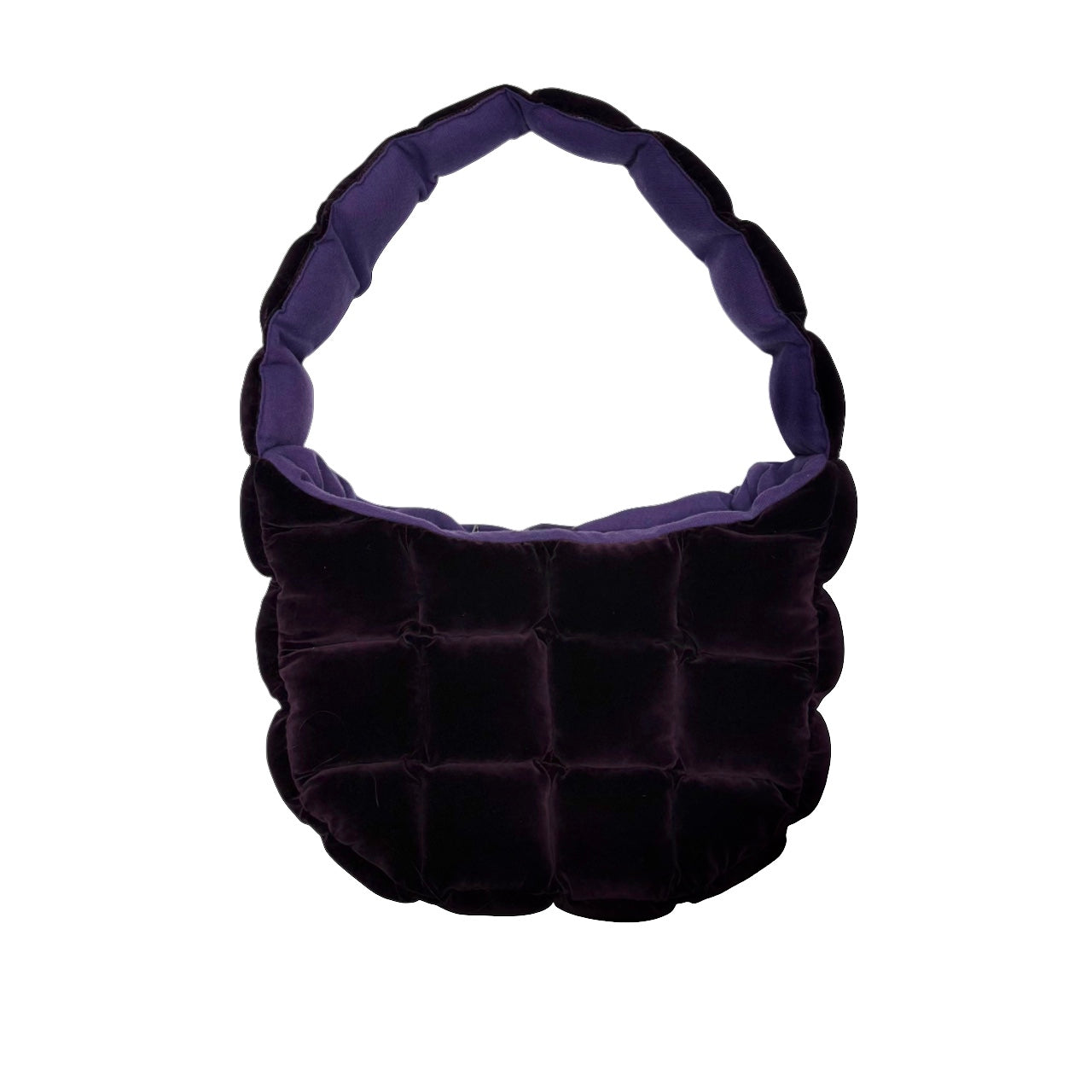 Sac crossbody en patchwork rembourré