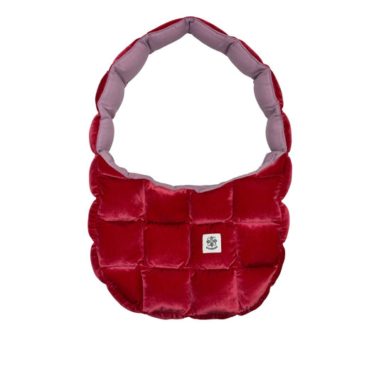 Sac crossbody en patchwork rembourré