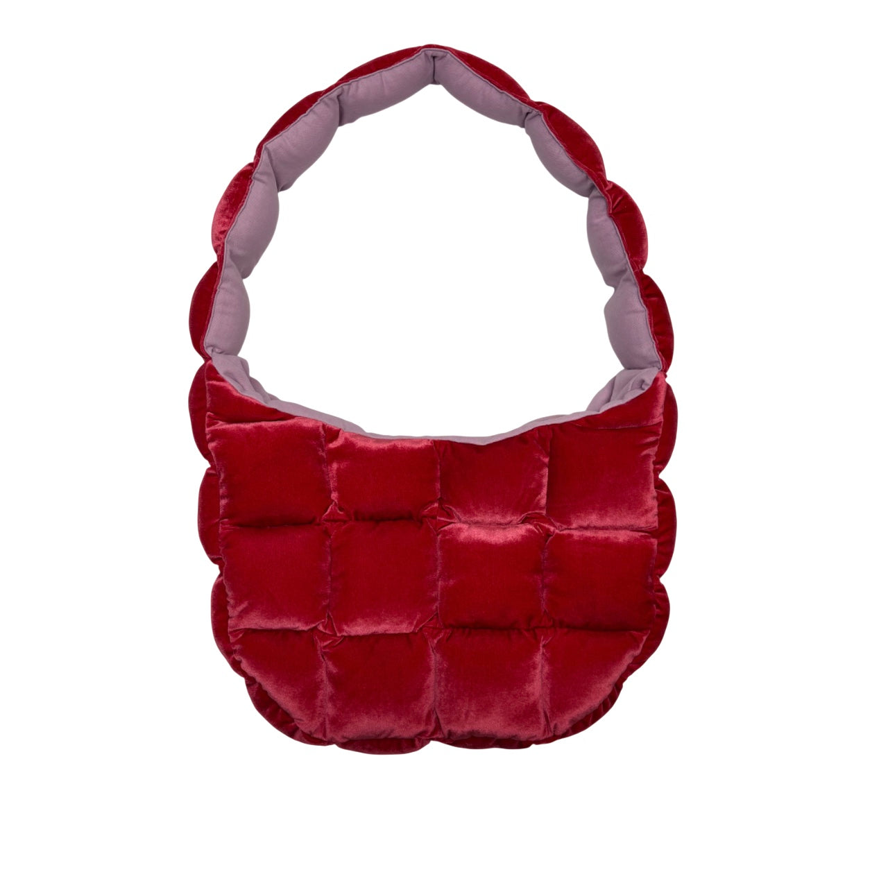Sac crossbody en patchwork rembourré