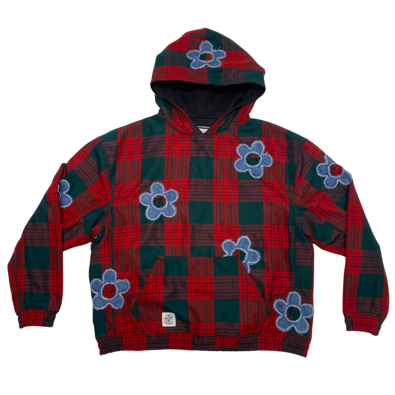 Pull à capuche fleur