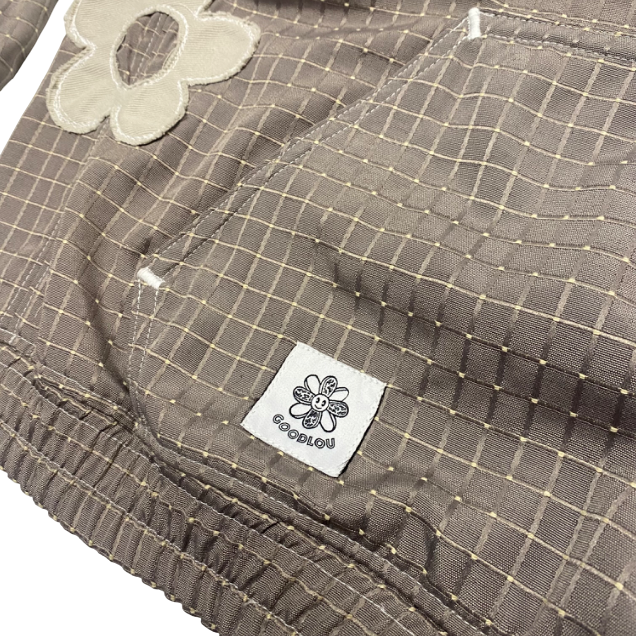 Pull à capuche fleur