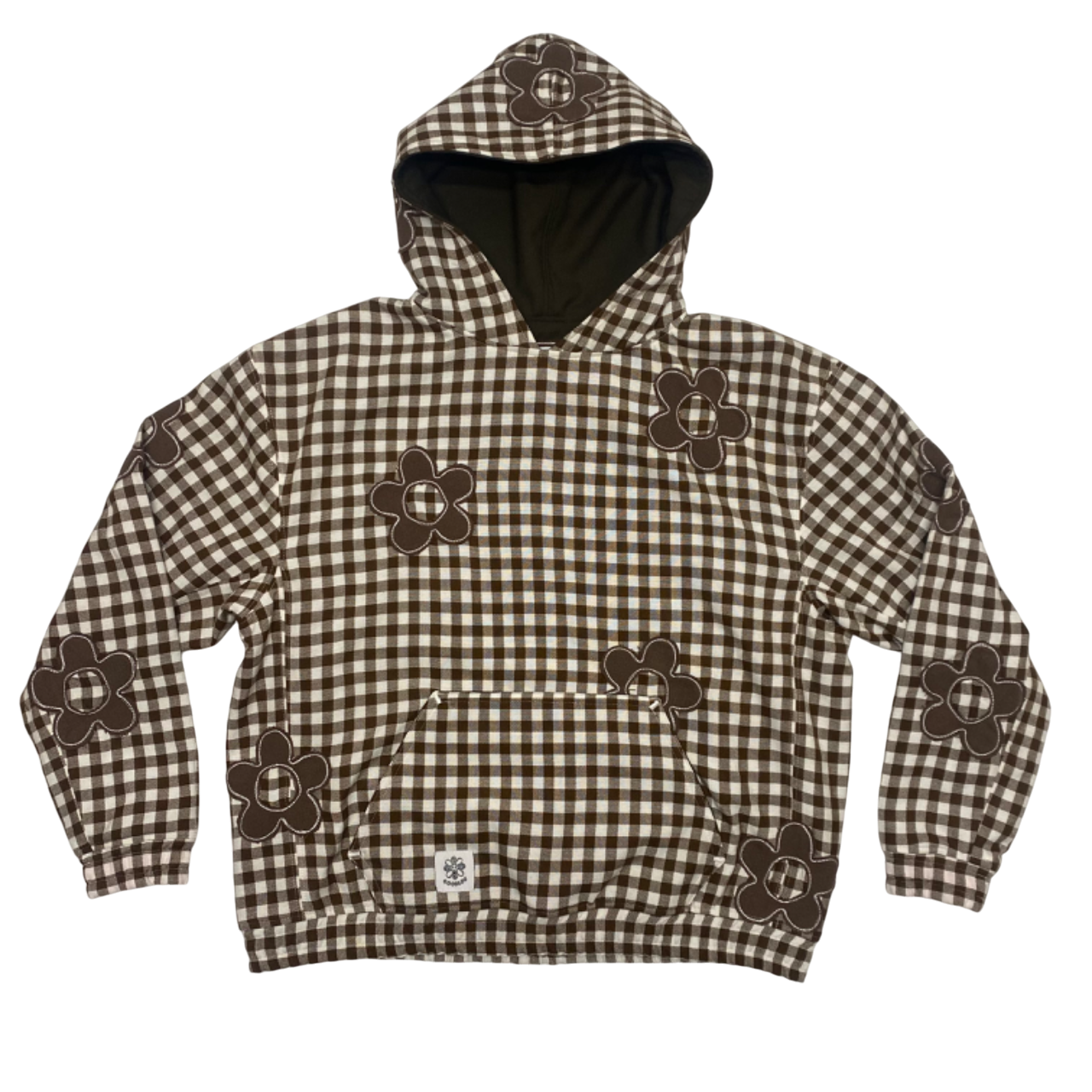 Pull à capuche fleur