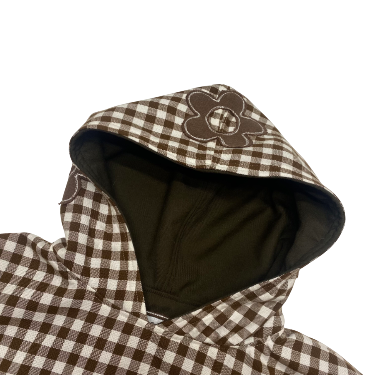 Pull à capuche fleur