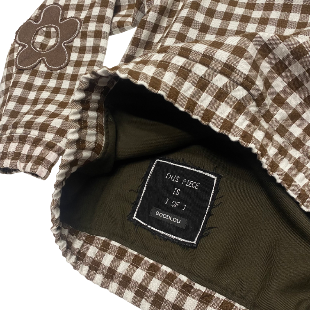 Pull à capuche fleur