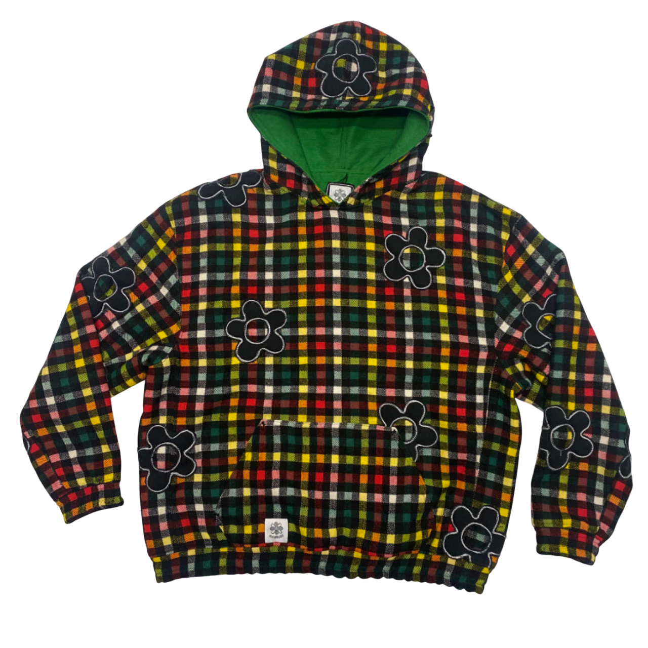 Pull à capuche fleur