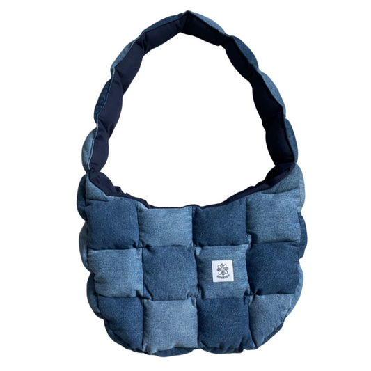 Sac crossbody en patchwork rembourré