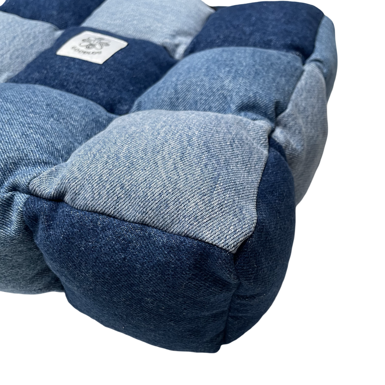 Sac d'épaule en patchwork rembourré