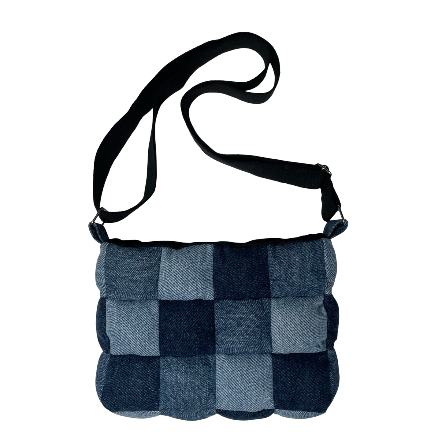 Sacoche en patchwork rembourré