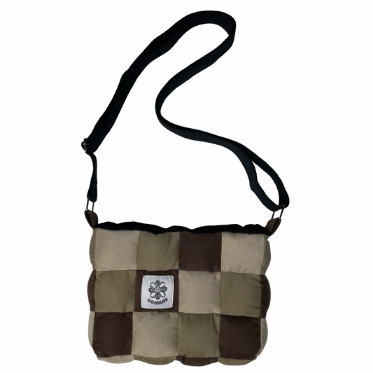 Sacoche en patchwork rembourré