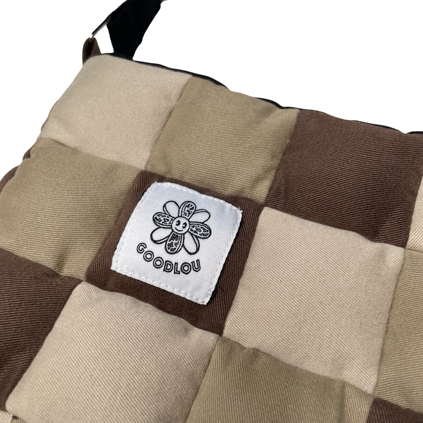 Sacoche en patchwork rembourré